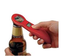 Décapsuleur - OUT OF THE BLUE - Compteur de bières - Rouge - Plastique - 15 cm de hauteur