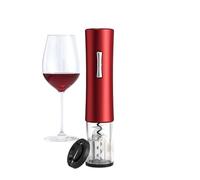 Décapsuleur, ouvre-bouteille de bière, tire-bouchon électrique, coupe-capsule, ensemble automatique for gadgets cuisine et bar(Red)