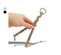 Décapsuleur Papillon Très Pratique Gris Acier Deco Maison Ustensile Cuisine.