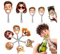 Décapsuleur personnalisé avec aimant gravé personnalisé en acier inoxydable Cadeau amusant pour papa, mari, petit ami