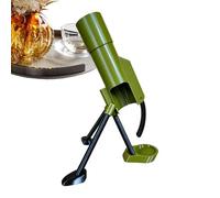 Décapsuleur portable | Lance-capsules automatique | Décapsuleur portable pour bar et fête, gadget amusant de bureau, ouvre-bière design tactique vert