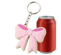 Décapsuleur pour porte-clés, accessoire de cuisine portable avec thème nœud papillon | Ouvre-boîte pour anneaux de canettes, pour bar, pique-nique, plage, restaurant, bière, nourriture pour animaux