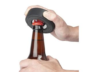 Décapsuleur Puck de hockey sur glace en véritable palet - Décapsuleur Icehockey Puck