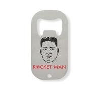 Décapsuleur Rocket Man Funny Kim Jong Un en acier inoxydable Argenté
