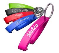 Décapsuleur SPARKLING En Aluminium Personnalisable - Sparkling - Rose | Ouvre bouteille personnalisé - Finition premium - Personnalisation sur mesure - Qualité garantie - Prêt à l'emploi