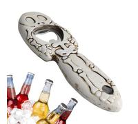 Décapsuleur squelette, décapsuleur crâne | Décapsuleur de bière créatif - Décapsuleur de boisson effrayant en résine pour les cérémonies de remise des diplômes