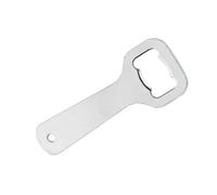 Décapsuleur universel nickelé, compatible avec diverses capsules, idéal pour préparer des boissons chaudes.