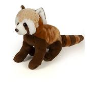 DECAR 2 27589 - PELUCHE PANDA ROSSO SEDUTO 26 CM ECO-FRIENDLY