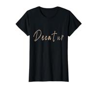 Decatur Georgia Design Vintage élégant T-Shirt Graphique avec Valeur