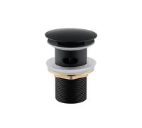 Decaura Bonde de lavabo avec trop-Plein G1 1/4 bonde clic clac lavabo