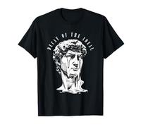 Decay of The Ideal Melting Statue Head Surrealist Aesthetic T-Shirt