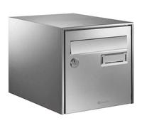 DECAYEUX Boîte aux lettres Loft inox simple face barillet PTT