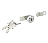 Barillet DECAYEUX pour porte arrière de boîte aux lettres - Zamack chromé - 2 clés incluses