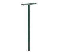 Pied pour boites aux lettres DECAYEUX Acier Vert H.1110mm Ø35mm - 139282