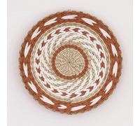 DECCARO Corbeille murale Boho orange, grande taille