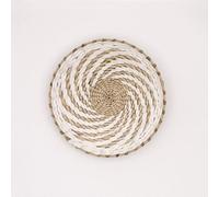 DECCARO Panier mural Boho blanc, petit