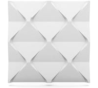 DECCART | Panneau mural décoratif 3D 60x60 - Panneau acoustique mural, Papier peint 3D, Plaque murale décorative - Panneaux muraux 3D pour décoration intérieure | Harmonie - 6 pièce - 2,16m2