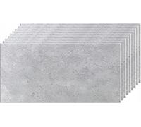 Deccart - Panneaux muraux 100x50 cm Polystyrène XPS, Gris, 32 pièce, 16 m² | Panneau mural 3D Décoratif, Plaque murale decorative, Décoration murale, Relief texturé, Wall Panel, Deco Mur