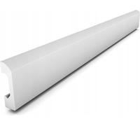Deccart | Plinthe DP3 - Blanc - Polystyrène de haute qualité - Élégant et durable