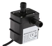Decdeal Mini pompe à eau et huile ultra silencieuse DC12 V 9 W sans balais étanche submersible pour fontaine d'aquarium circulant 300 L/H ascenseur 450 cm