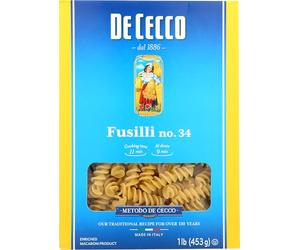 Dececco Fusilli No.34 (20x16oz)