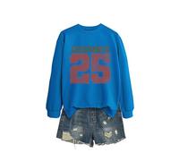 December 25 Sweat-shirt, drôle Lettre Imprimée Sweat-shirt de Noël pour femmes Arbre de Noël Unisexe Retro Hoodie Vintage Retro, C, M