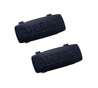 DECEMBER Lot de 4 garnitures de pilier OEM pour airbag A B C pour CC Golf Jetta Passat Polo 5G0 853 437 1K0 3C0 853 437 B (couleur : 2 noir)