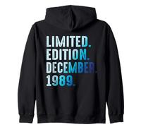 Décembre 1989 Année 1989 Rétro 1989 Vintage Édition Limitée Sweat à Capuche