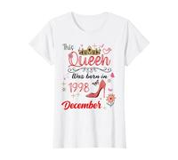 Décembre 1998 Anniversaire This Queen Was Born in December 1998 T-Shirt