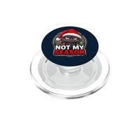 Décembre Sarcasme Fêtes Saison Félin Chat Je Déteste Noël PopSockets PopGrip pour MagSafe