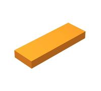 Décennie S De Construction De Carreaux Plats Pour Enfants,Accessoires Moc 63864,Panneau Lumineux 1x3,Pièces À Assembler,Cadeaux Pour Enfants,Accessoire De Jouet,Ensemble De 25 - Type 25 Pcs Orange
