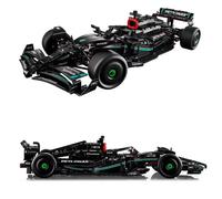 Décennie S De Construction De Performance Technique F1,Super Voiture De Course,Modèle D'assemblage De Véhicule,Jouets En Briques,Cadeaux,2024,42171 - Type Gris Clair