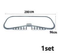 Décennie S De Construction De Voie Ferrée Urbaine Pour Enfants,Double Couche,Modèle De Voie Ferrée,Briques Droites Et Incurvées,Interrupteur Souple Et Flexible,Chemin De Fer En Mon - Type Cn00031-B #B