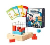 Décennie S De Construction En Bois Avec Espace De Projection Stéréo 3d,Amélioration De La Pensée Spatiale Multi-Angle,Blocs Montessori Pour Les Tout-Petits - Type Space-C