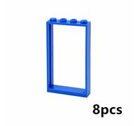 Décennie S De Construction En Plastique Pour Enfant,Briques De Porte Optique,Jouets Créatifs Compatibles Avec 60596 60616,1x4x6 - Type 60596 Blue