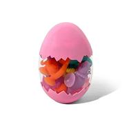 Décennie S De Construction En Silicone Souple,Ventouse Assemblée,Étiez Ération Soulignée,Jeu Interactif Parent-Enfant,Jouets De Bain Pour Bébé - Type Pink Dinosaur