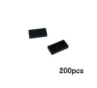 Décennie S De Construction Lisses Pour Enfant,Briques Minces En Vrac À Proximité,Jouets Compatibles,200,2431,3069,87079 Pièces - Type 1x2 Black