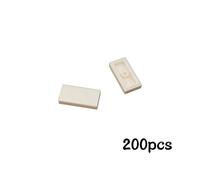 Décennie S De Construction Lisses Pour Enfant,Briques Minces En Vrac À Proximité,Jouets Compatibles,200,2431,3069,87079 Pièces - Type 1x2 White