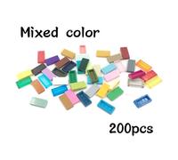Décennie S De Construction Lisses Pour Enfant,Briques Minces En Vrac À Proximité,Jouets Compatibles,200,2431,3069,87079 Pièces - Type 1x2 Rondom Color