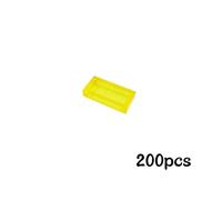 Décennie S De Construction Lisses Pour Enfant,Briques Minces En Vrac À Proximité,Jouets Compatibles,200,2431,3069,87079 Pièces - Type 1x2 Clear Yellow