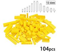 Décennie S De Construction Optiques Pour Enfants,Ville En Vrac,Document Solide,Classique,104,3003 Mètres,Jouets Figurines,Cadeau D'assemblage,Brique Créative,3001 Pièces - Type Yellow-104pcs