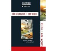Décentralisation et Territoire(s) (133)