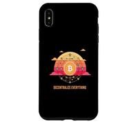 Décentralisez Tout Blockchain liberté sécurité Bitcoin Coque pour iPhone XS Max