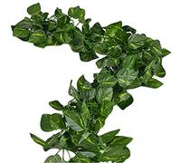 Deceny CB Guirlande de feuilles de lierre artificielles pour décoration d'intérieur et d'extérieur - 25,6 m