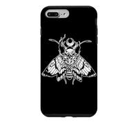 Décès : Head Moth Demon Devil Moon Coque pour iPhone 7 Plus/8 Plus