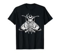 Décès : Head Moth Demon Devil Moon T-Shirt Graphique avec Valeur