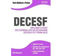 Decesf diplôme d'état de conseiller en économie sociale et familiale: Rappels de cours, domaines de compétences DC1, DC2, DC3, DC4, sujets...