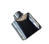 d'échappement Embout D'échappement Ovale En Acier Inoxydable 304, Accessoires Voiture, Buses D'échappement, Sortie 155mm Pour Universel Embout Echappement