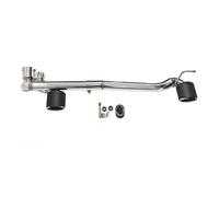 D'échappement Embout Silencieux Pour BMW Série 3 320i 325i 330i E92 E90 Échappement MT Pare-chocs Double Sortie Silencieux Système D'échappement Acier Inoxydable Fibre De Carbone(Carbon Fiber B)