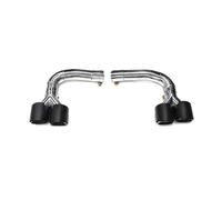 D'échappement Embout Silencieux Pour Q8 2019 2020 2021 2022 2023 Embout Silencieux Système Buse Réglage Du Tuyau D'échappement Embout D'échappement En Fibre Carbone Quad(Fibre de carbone)